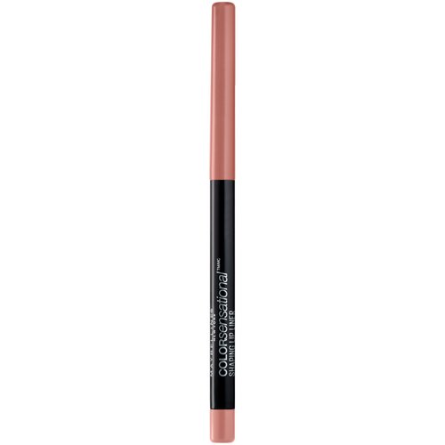 Maybelline Color Sensational Shaping Lip Liner with Self-Sharpening Tip, Totally Toffee, Nude, 1 Count