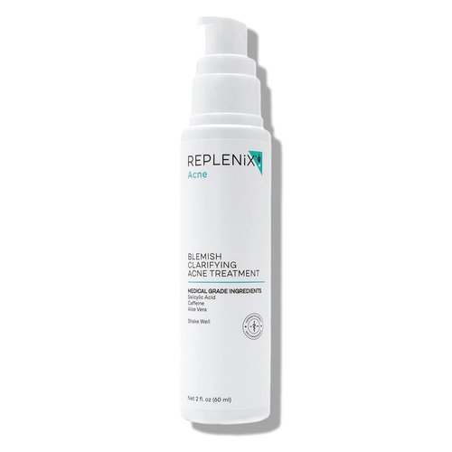 Replenix Blemish Clarifying Acne Spot Treatment, Medical-Grade Salicylic Acid Brightening Face Gel for Acne-Prone Skin, Scars & Discoloration (2 fl. oz)