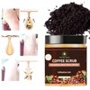 Coffee Scrub with Jojoba Oil, Vitamin E, Coffee Granules, Coconut Oil, 8.8 fl oz, Anti Cellulite, Stretch Marks, Wrinkle