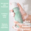 PONGDANG Pore Deep Clean Bubble Foam Cleanser 5.11 fl.oz | Gentle Calm Zero Irritation Index | 0.5% BHA | Plant Based Ingredients | Problematic Skin | Made in Korea