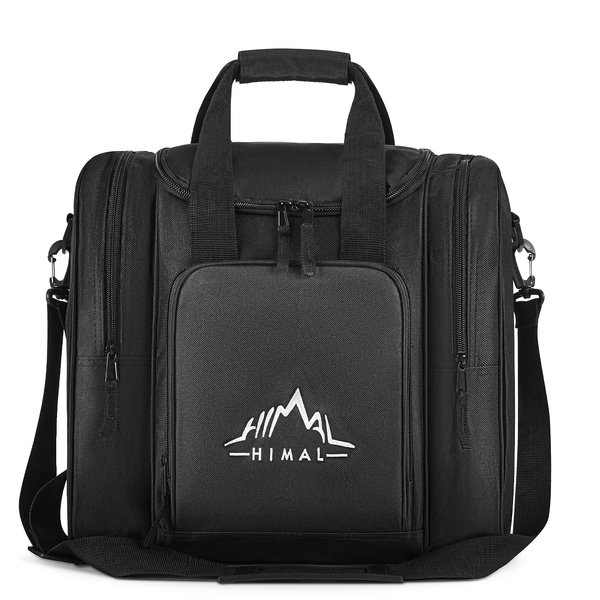 Himal Bowling Bag for Single Ball - Bowling Ball Tote Bowling Bag with Padded Ball Holder - Fits Bowling Shoes Up to Mens Size 14