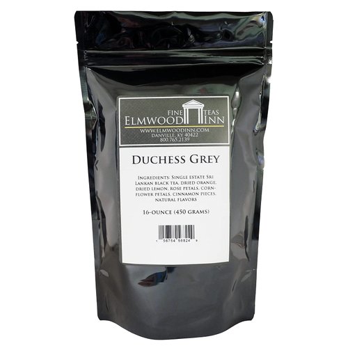 Elmwood Inn Fine Teas, Duchess Grey Black Tea, 16-Ounce Pouch