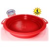 Matty's Toy Stop Sand Sifter Sieves for Sand & Beach (Red, Blue, Yellow & Green) Complete Gift Set Bundle - 4 Pack (8.75'' x 9.75")
