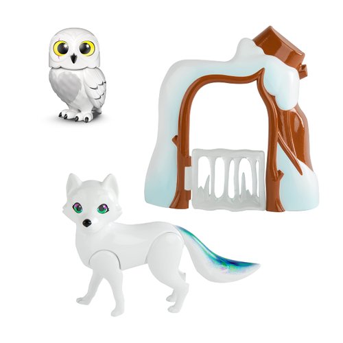 The Elf on the Shelf Extraordinary Noorah Action Figure Set- Includes Noorah Figurine, White owl Figure and Snowy den