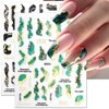 3D Marble Nail Stickers for Women 6 Colors Marble Nail Decals Blooming Nail Art Stickers Bronzing Nail Sticker Watercolor Smudge Self Adhesive Stickers for Nails Gold Foil Nail Designs Nail Supplies