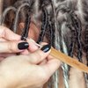 AGBOLO Dreadlocks Crochet Hooks for Hair, 3Pcs 0.5/0.75/1.0mm Single Loc Needle for Dreads, Weaving Crochet for Braid Craft, Excellent for Maintaining Real Dread Loc