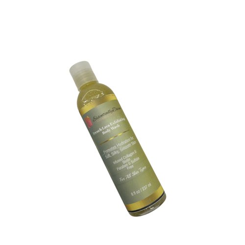 Essentially Divine Natural Skin Care French Lava Exfoliating Body Wash