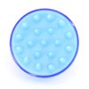 BTWTRY Blue Hair Shampoo Brush Scalp Care Hair Brush with Soft Silicone Care Scalp Massager for The Scalp Exfoliate and Promote Hair Growth (Blue)