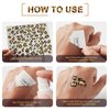 Cheetah Ears Headband with Gold Temporary Tattoos Leopard Costume Accessories Halloween Cat Cosplay Party Supplies