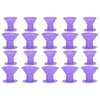 20Pcs Hair Rollers Silicone Hair Style Wave Former Mushroom Shaped Hair Curlers Set Home for Women