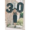 40 Inch Number 8 Balloon, Giant Black 8 18 28 80 Birthday Balloons for Men Boys, 8th Birthday Decorations Party Supplies, Wedding Anniversary, Graduations