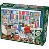 Cobble Hill 1000 Piece Puzzle - Sewing Room - Sample Poster Included