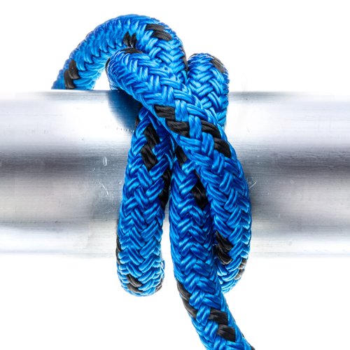 SEACHOICE Double-Braid Multifilament Polypropylene Dock Line 3/8" x 15' 42411 Blue/Black