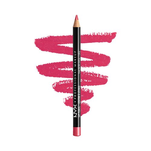 NYX PROFESSIONAL MAKEUP Slim Lip Pencil, Long-Lasting Creamy Lip Liner - Edge Pink