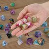 DND Dice Set,8X7 (56 Pieces) Polyhedral Dice Sets for Dungeons and Dragons DND RPG MTG Table Role Playing Games(Total 8 Velvet Dice Bags