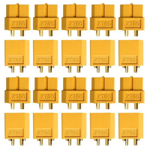 Gxcdizx 20Pack XT60 Upgrade Male Female Connectors Power Plugs for Lipo Battery RC Planes Cars