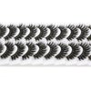 SYlashes False Eyelashes 16mm Faux Mink Lashes Fluffy Thick Crossed Soft Luxury Volume Fake Lashes 10 Pairs Pack