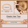 YGDZ Hair Ties for Thick Hair, 150 PCS Hair Elastic 5CM Ponytail Holders No Hair Damage, Rubber Bands for Hair, Elastic Hair Ties for Women, Men, Girls (4mm)