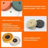 Amacupid Buffing Polishing Wheel Kits 3 inch, for Mini Bench Grinder、Electric Dril. Sharpening Knives Rust Removal Polishing.for Home DIY Grinding Polishing