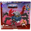 MEGA Masters of The Universe Building Set, She-Ra vs Hordak & Monstroid with 306 Pieces, 3 Poseable Micro Action Figures, for Adult Collectors