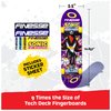 TECH DECK, Finesse X Sonic The Hedgehog Handboard; Authentic Mini Skateboards, Kids Toys for Boys & Girls, Ages 6 and up (Hands Use Only)