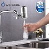 𝗪𝗜𝗡𝗚𝗦𝗢𝗟 Faucet Water Filter Replacement Cartridge, Reduce 99.6% Lead Chlorine Odor, Alkalize Water, Mineralize Water, Multi-function NSF/ANSI 42&53, Compatible with WINGSOL Faucet Filter