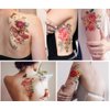 Yazhiji 41 pieces/lot Fashion Temporary Tattoos Waterproof for Men Women Adult Flowers Words Stickers and Expressions Body Art Tattoos Paper