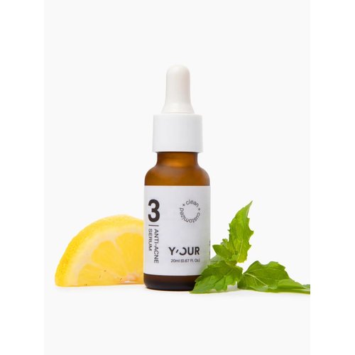 Y’OUR Anti-Acne Serum-1% Salicylic Acid Serum for Oily & Combination Skin, Pore Minimizing, Treat & Prevent Breakouts for Acne-Prone Skin, For Women & Men, 0.67 fl.oz