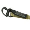 Fusion Tactical Military and Police Helo Lanyard - 2ft Elastic Bungee with Snap Hook Shackle, 23kN - Coyote Brown, 24 inches