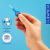 Curaprox Interdental Brushes Prime Start Mixed Set, CPS 06 + CPS 07 + CPS 08 + CPS 09 + CPS 11 + UHS 409 Brush Holder + UHS 470 Brush Holder, Blue