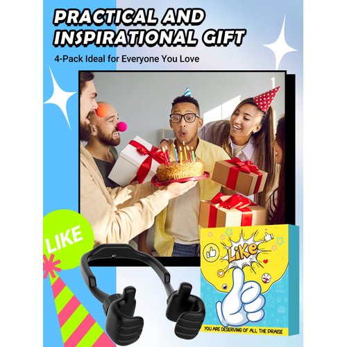 Stocking Stuffers for Teens Boys Adults Kids Thumbs Up Lazy Phone Stand Cell Phone Stand Holder for Desk Funny Women Gifts for Men Christmas Cool Gadget Teenage Teen Girl Gifts Trendy Stuff Him Wife