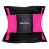 SHAPERX Waist Trainer Belt for Women Waist Trimmer Workout Fitness Back Support Belts, SZ8002-Rose-2XL