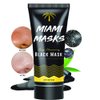 Miami Masks Blackhead Remover,Pore Control, Skin Cleansing, Purifying Bamboo Charcoal, Peel Off Facial Black Mask.1 bottle(50ml)