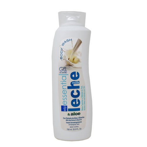 ELP ESSENTIAL Body Wash Deep Moisture, Milk and Aloe &amp; Glycerin 25oz