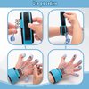 wefaner Finger Strengthener Band Exerciser Trainer ,Finger Resistance Band for Hand Grip Strength Forearm Stretching Rehabilitation Fitness Assist for Arthritis, Carpal Tunnel for Muscle Building and Injury Recovery.