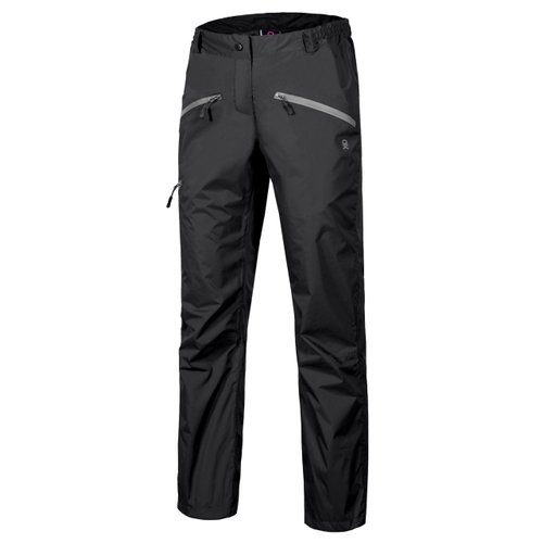 Little Donkey Andy Women's Lightweight Waterproof Rain Pants Breathable Hiking Pant for Outdoor Fishing Black S