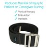 Vive Gait Belt (60 Inch) - Transfer Assist Device for Caregiver, Nurse, Therapist, Seniors, Elderly, Bariatric, Occupational and Physical Therapy - Medical Nursing Safety - Walking & Standing Aid