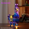 Rorliny LED Lighting Kit Compatible with Lego Fortnite Supply Llama 77071 (No Lego Models), Creative Light Set Compatible with Lego 77071