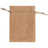 Lucky Monet 25/50/100PCS Burlap Gift Bags Wedding Hessian Jute Bags Linen Jewelry Pouches with Drawstring for Birthday, Party, Wedding Favors, Present, Art and DIY Craft (25Pcs, Coffee, 4” x 6”)