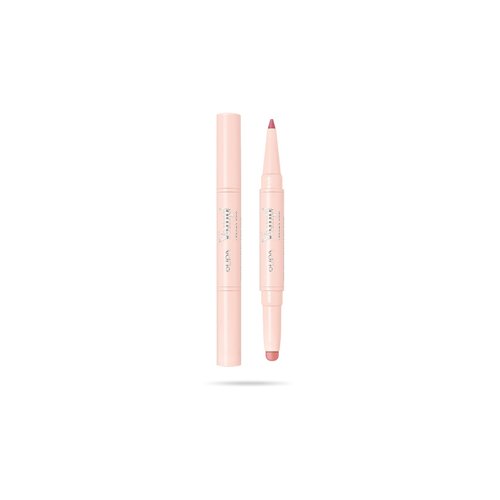 Pupa Milano Vamp! Creamy Duo, 004 Light Rose, 1 Pc - 2 in 1 Lipstick and Lip Pencil - Long Lasting - Lightweight - No-Transfer - Smooth Texture - Highly Pigmented