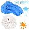 2 Pack Butter Slime Kit Soft Cotton Putty DIY Sludge Toys for Girls Boys Blue White Premade Butter Slime for Kids Party Favors(100ML Each*2)