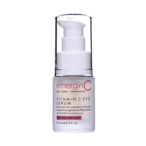 emerginC Vitamin C Eye Serum 12% - Gentle Eye Serum with Chamomile + Grape Seed Extract to Target...