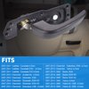 FAERSI Interior Door Handle Kit, Left Driver Side, Plastic, 2010-2014 Silverado, GMC Sierra, Tahoe, Avalanche, Suburban, Yukon, Pickup Truck