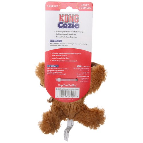 KONG Marvin Moose Cozie Dog Toy, Small