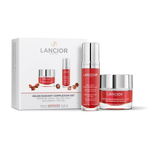 Lancior Paris Helen De Troye Young Complexion Set - Reduces Signs Of Fatigue - Delivers Intense Moisture - Protects Delicate Skin Around Eyes - Includes Day Cream And Eyes Gel - Natural Ingredients - 2 Pc