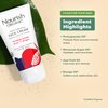 Nourish Organic Face Cream, Pomegranate Acai + Argan – Ultra Hydrating Formula with Aloe Vera & Green Tea Extract, 1.7 Oz + Washable Cotton Round