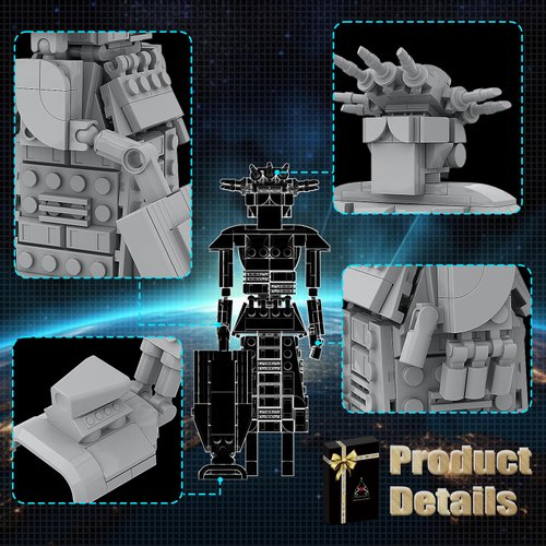 Generic Mega Maid Spaceballs Creative Building Kit for Adult,Kids,Desktop Building Set Toy Compatible with Lego,Christmas Bithday Gift(362PCS), Medium