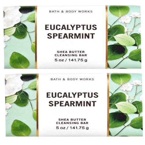 Bath and Body Works Bar Soap 2 pack (Eucalyptus Spearmint)