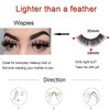 5 Pairs Fluffy Lashes Natural Look False Eyelashes Soft Thick 18Mm Fake Eyelashes Long Best Mink Lashes for Women