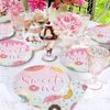 40Pcs Sweet One Donut Birthday Party Supplies For 20 Guests, Paper Plates And Napkins For Girl Sweet One Birthday Party Decorations
